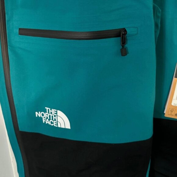 THE NORTH FACE Ceptor Bib Men Teal Blue Snow Ski Suit Pant Overall XL $529 - Picture 7 of 9